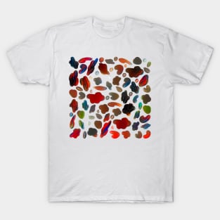 Colored cow texture T-Shirt